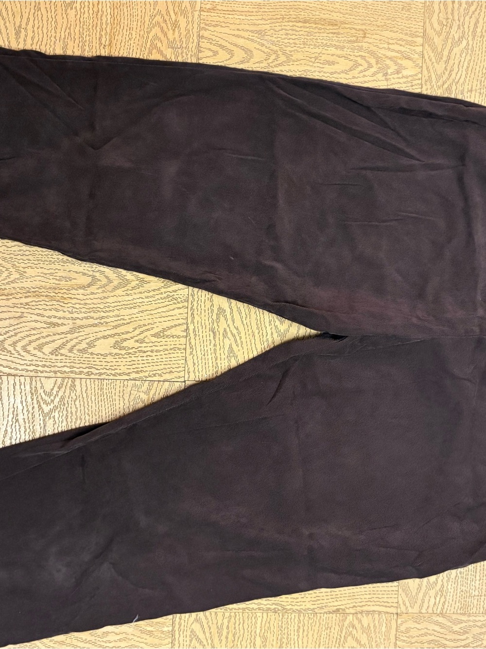 Jaclyn Smith Straight-Leg Pants in Deep Brown